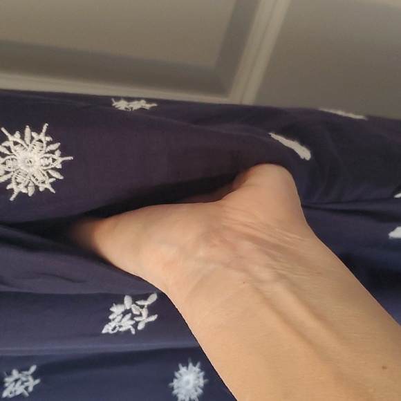 Gretchen Scott, Big Love Maxi Dress, Navy Blue, Size M - Picture 8 of 12